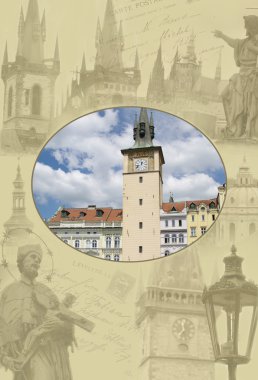 Eski Prag şehir görüntülemek