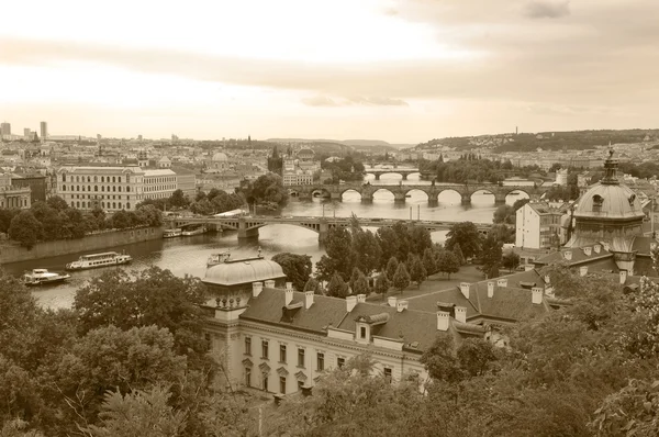 Vista del casco antiguo de Praga — Foto de Stock