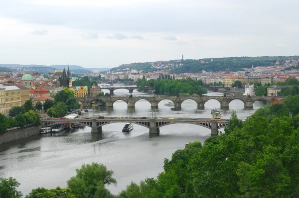 Vue de la vieille ville Prague — Photo