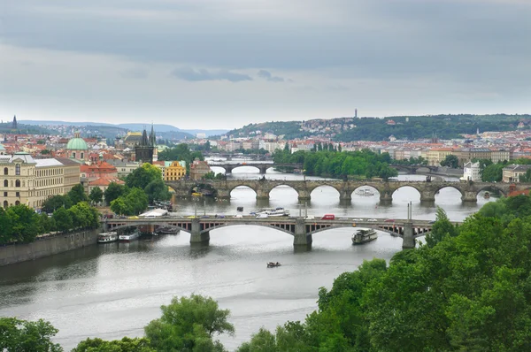 Vue de la vieille ville Prague — Photo