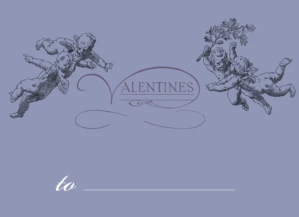 Carte de voeux Valentines — Photo