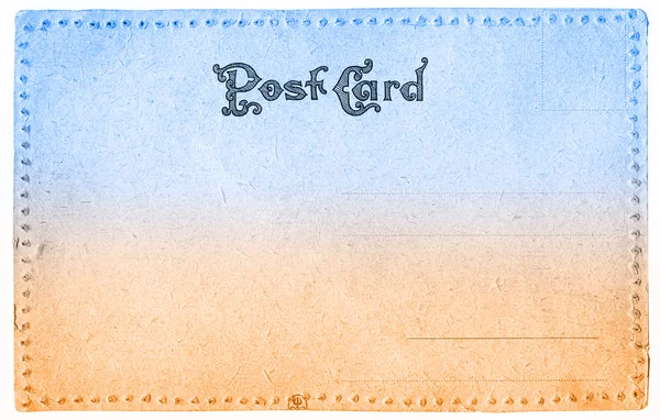 Старая открытка — стоковое фото