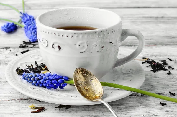 Morning mug of tea — Stock Photo, Image