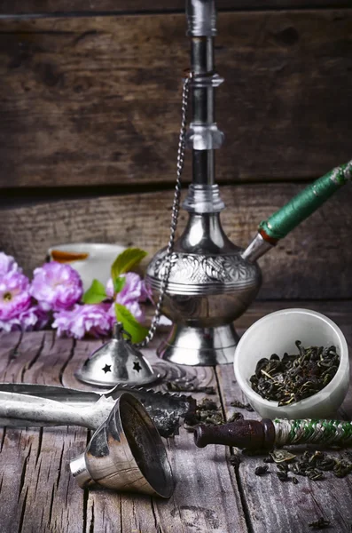 Stylish Arabic hookah — Stock Photo, Image