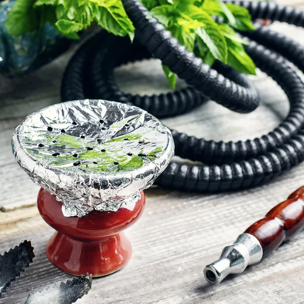Hookah bowl with tobacco — Stock Photo, Image