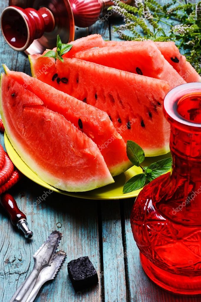 Hookah flavor watermelon Stock Photo by 117084496