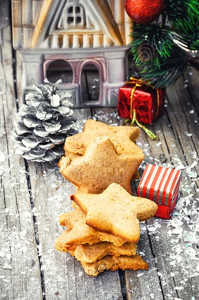 Galletas caseras de Navidad — Foto de Stock