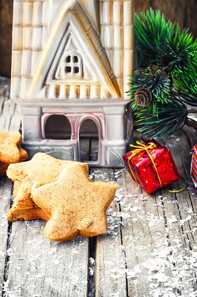 Biscotti di Natale fatti in casa — Foto Stock