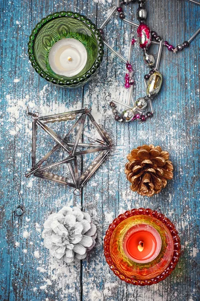 Kerzenständer für Weihnachten — Stockfoto