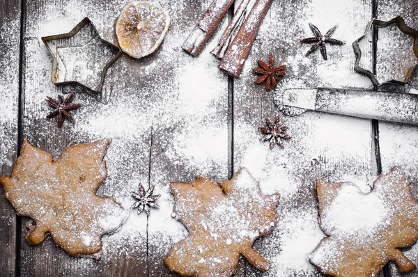 Plätzchen für Weihnachten — Stockfoto