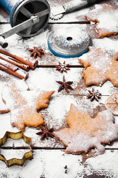 Herbstplätzchen Gewürze — Stockfoto