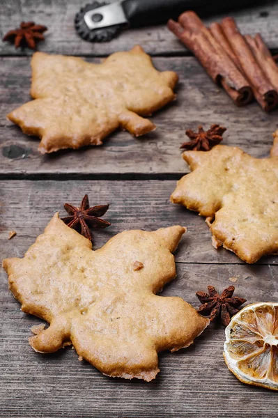 Podzimní koření cookies — Stock fotografie