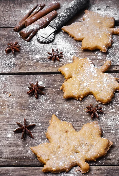 Herbstplätzchen Gewürze — Stockfoto