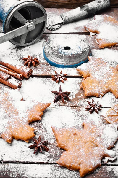 Herbstplätzchen Gewürze — Stockfoto