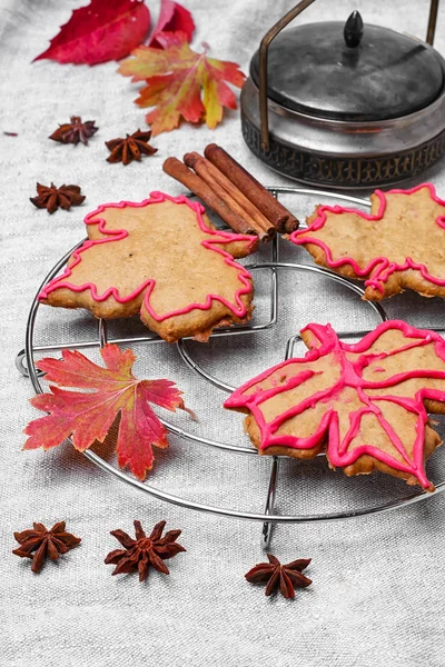 象徴的な秋のクッキー — ストック写真