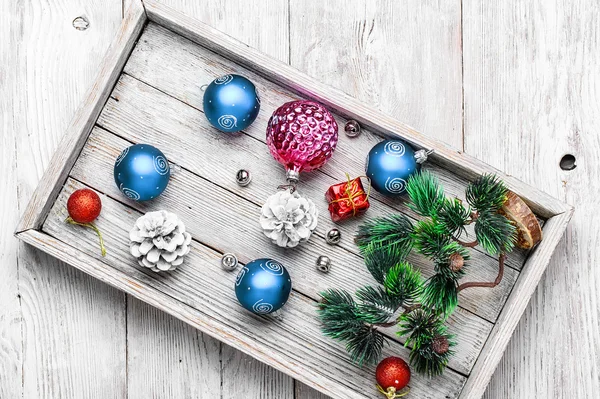 La decoración para un nuevo año — Foto de Stock