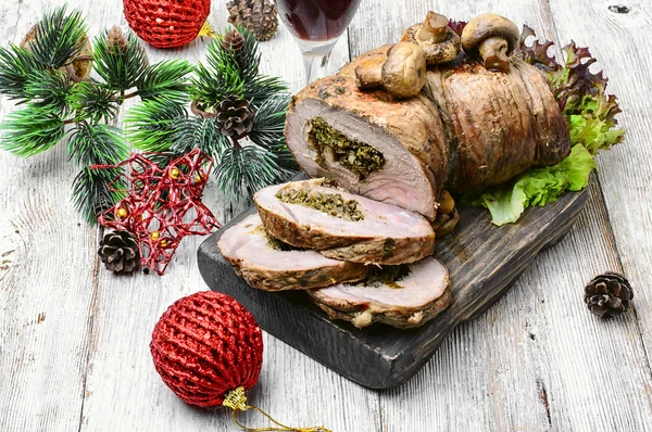 Carne de nudillo para Navidad — Foto de Stock