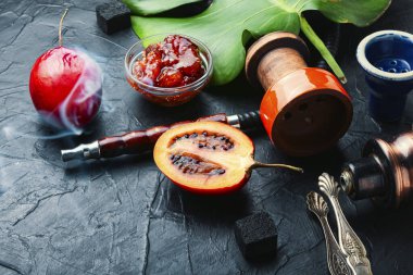 Tamarilla aromalı nargile tütünü. Türk nargilesi..