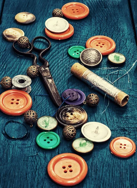 Buttons for clothing — Stock Photo, Image