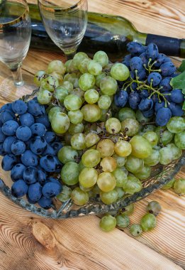 olgunlaşmış üzümler