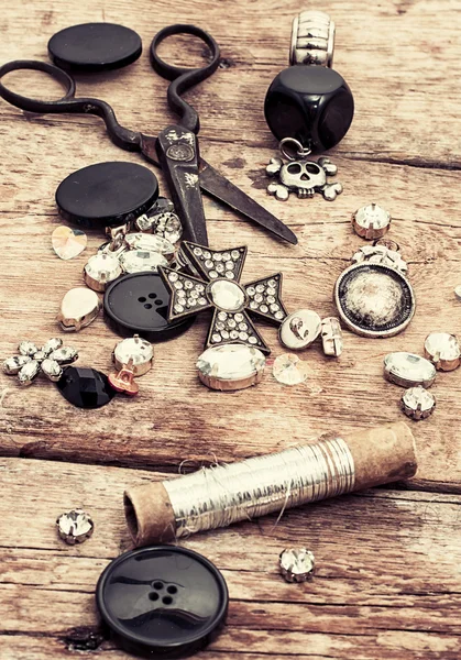 Kledingstuk accessoires in vintage stijl — Stockfoto