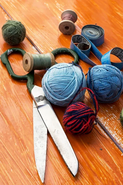 Sewing threads — Stock Photo, Image