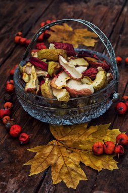 dilimlenmiş elma kurutulmuş