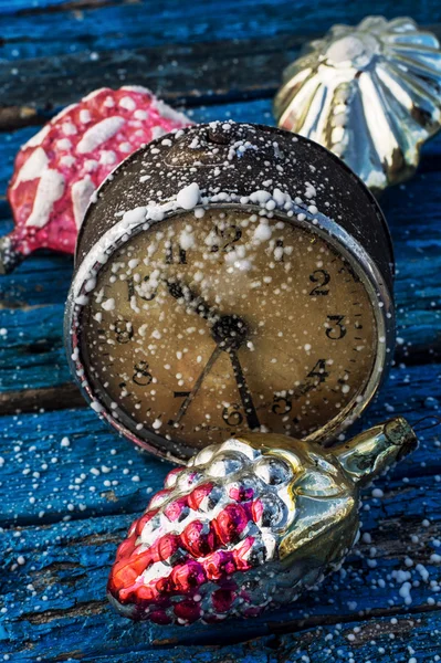 Accesorios de Navidad en estilo vintage — Foto de Stock