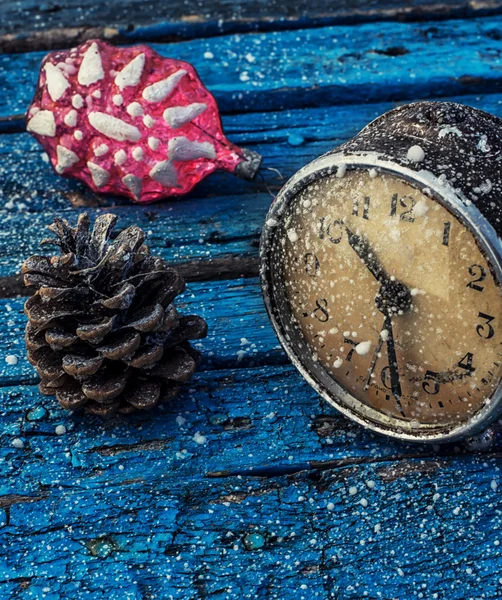 Accesorios de Navidad en estilo vintage — Foto de Stock