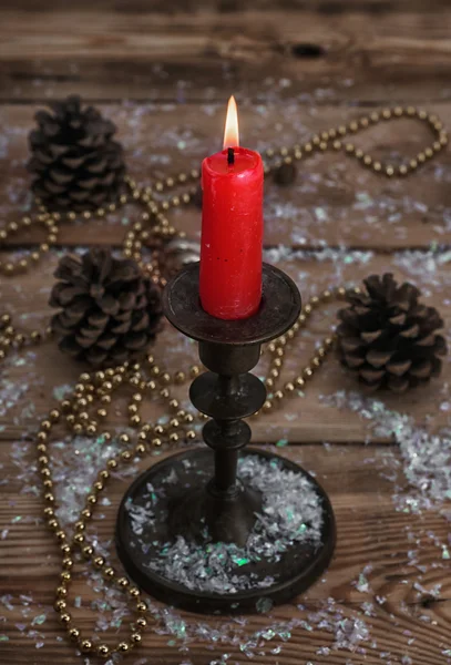 Kerst accessoires in vintage stijl — Stockfoto