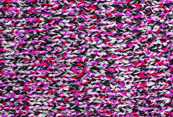 Texture knitted woolen fabric — Stock Photo, Image