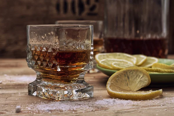 Seasoned brandy — Stock Photo, Image