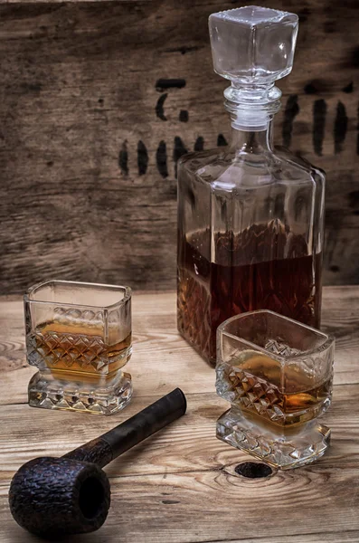 Boisson alcoolisée de whisky — Photo
