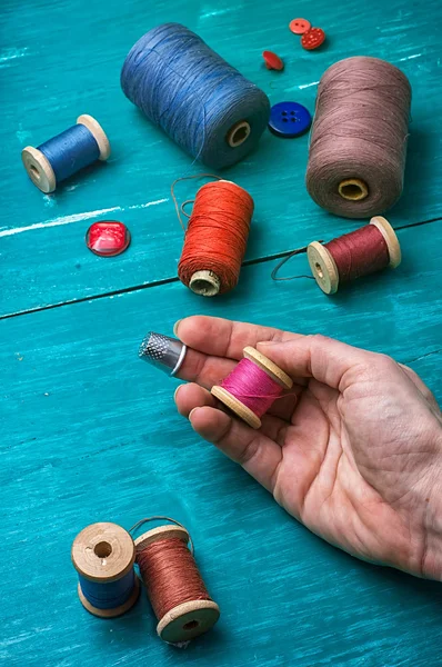 Working tool dressmaker — Stock Photo, Image