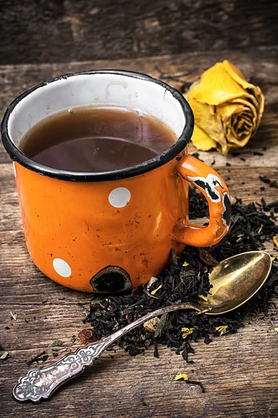 Hojas de té — Foto de Stock