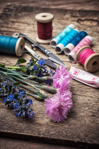 Sewing tools — Stock Photo, Image