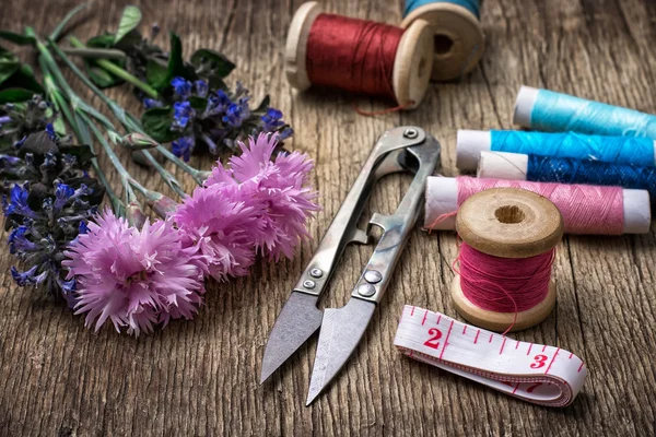 Sewing tools — Stock Photo, Image