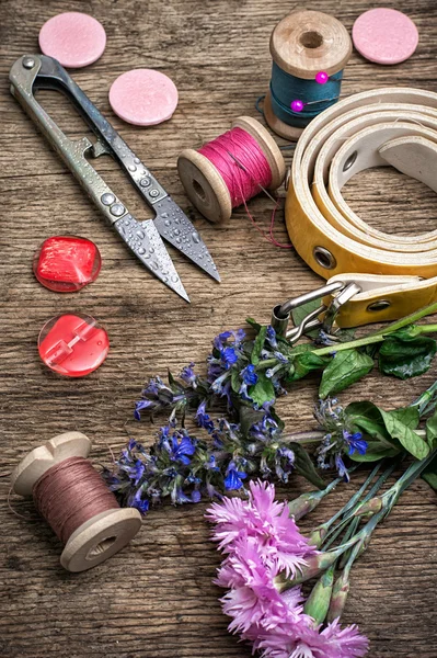 Sewing tools — Stock Photo, Image