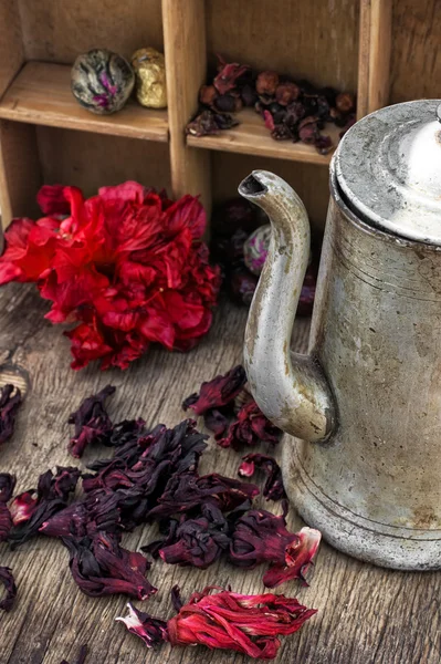 Hibiscus tea — Stock Photo, Image