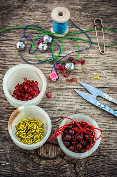 Set pour broderie perlée — Photo