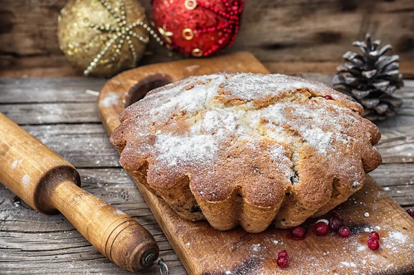 Christmas cupcake — Stock Photo, Image