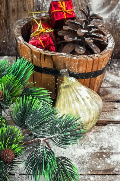 Decoración para las vacaciones de invierno — Foto de Stock