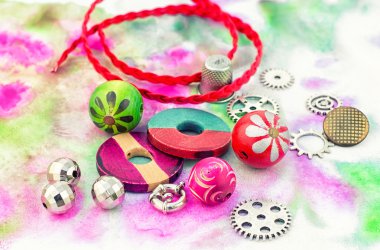 İğne işi için takımlar ve araçları