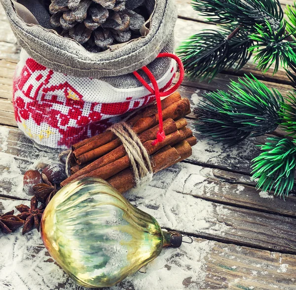 Christmas bag — Stock Photo, Image