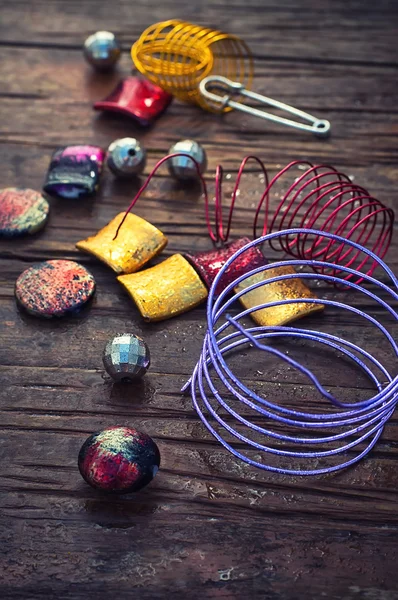 Stylish beads for needlework — Stock Photo, Image