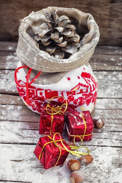 Decoratie voor vakantie van Kerstmis — Stockfoto