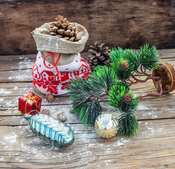 Decoração para férias de Natal — Fotografia de Stock