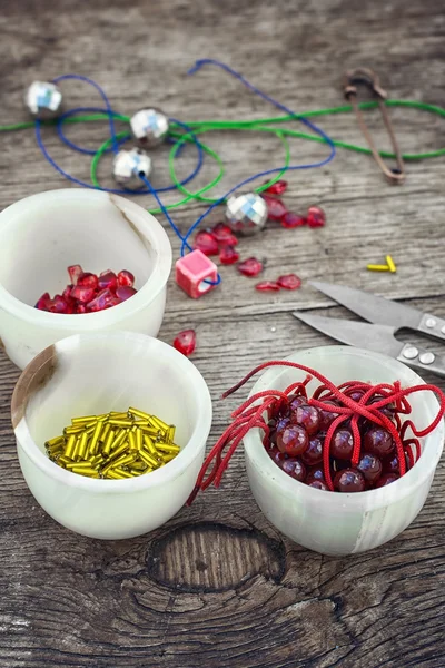 Verktyg och tillbehör handarbete — Stockfoto