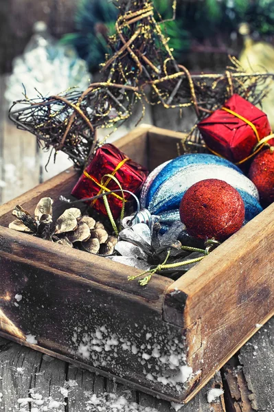 Cartolina con Natale — Foto Stock