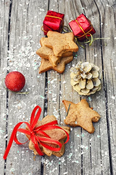 クリスマスの手作りクッキー — ストック写真